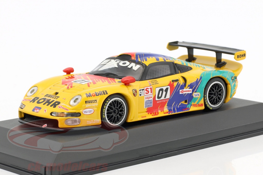 Rohr Models Minichamps 1:43 Porsche 911 GT1 #01 FIA GT Championship 1997 Rohr ...
