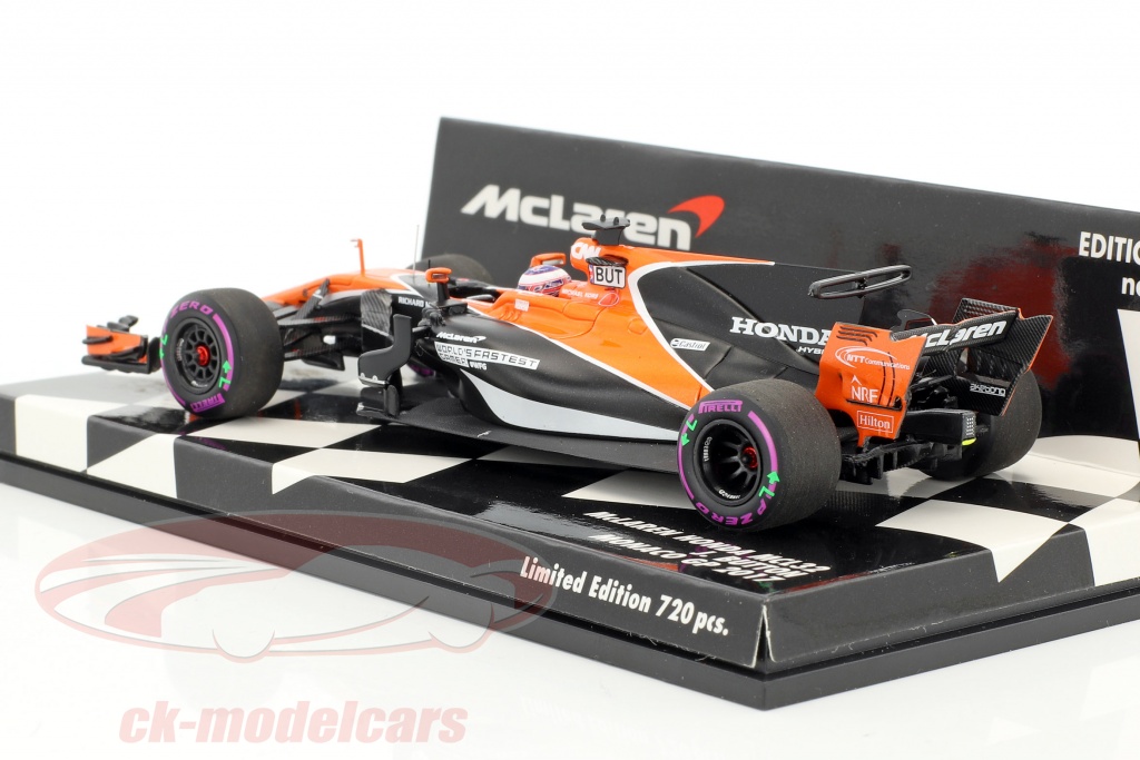 McLaren MP4-31 Button Monaco GP 2016 1/43 Minichamps