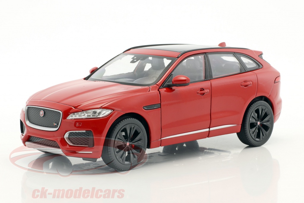 Jaguar F-Pace year 2016 red 1:24 Welly