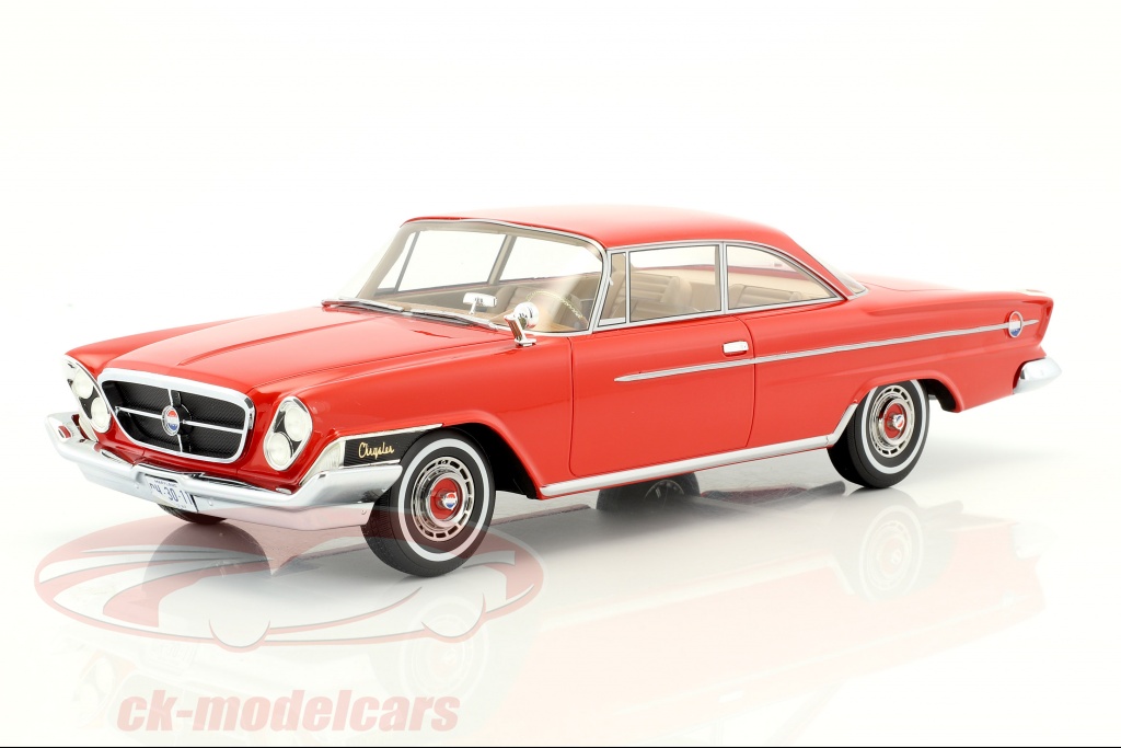 Chrysler 300H 2-Door Hardtop year 1962 red 1:18 BoS-Models