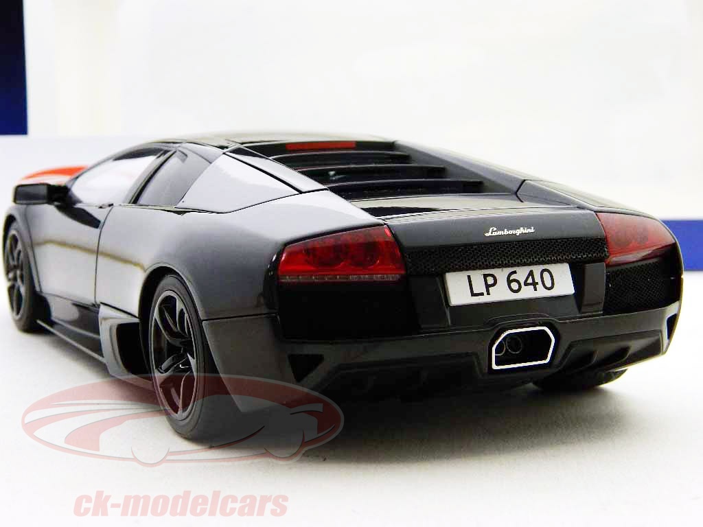 カ*ズ様 AUTOart Lamborghini Murciélago 1:18 AUTOart 1:18 Lamborghini Murcielago LP640 2006 Nero