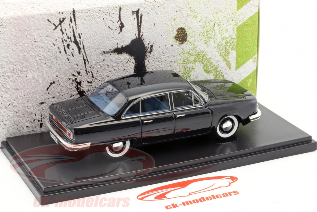 1956 Tatra 603 Negro 1:24 WhiteBox 124215 - Coches de Metal