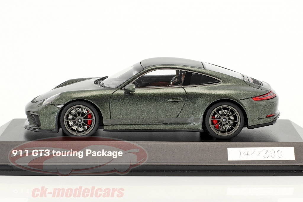 1:43 MINICHAMPS 2017 PORSCHE 911 991 II GT3 green PMA EXCLUSIVE LE 100 pcs. RARE
