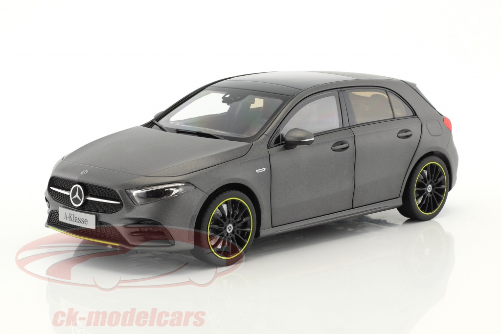 Original Mercedes Modellauto 1 18 A Klasse Designo Mountaingrau Magno B66960428 Autos Lkw Busse