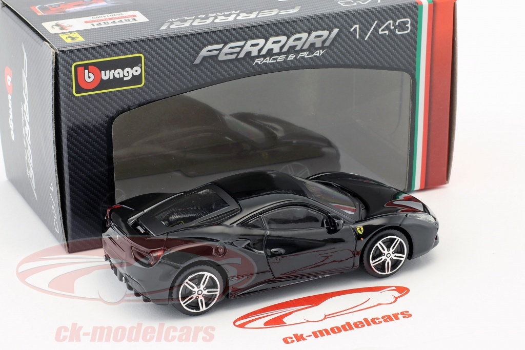 Ferrari 599 GTB Noire 1/43 Par Altaya - Modèle IXO PRESSE, Occasion Sans Boîte, état Très Correct