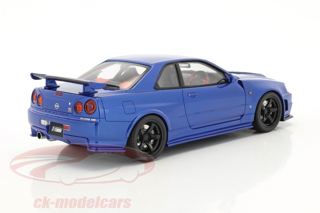 Gt R R34 Azul Ottomobile 1:18 Nissan R34 GT-R Nismo Z-Tune año de construcción 2005 ...
