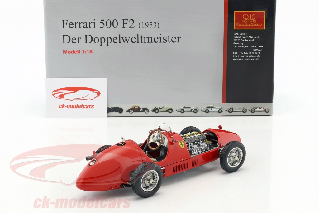 超レア！CMC ☆ 1/18 フェラーリ 500 F2 (1953) Der Doppelweltmeister