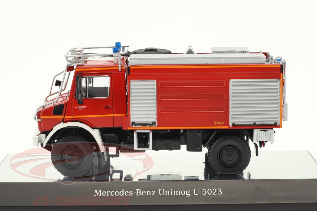 Miniature NZG 1/50 Mercedes-Benz Unimog U5000 Militaire Sable - Réf 9114