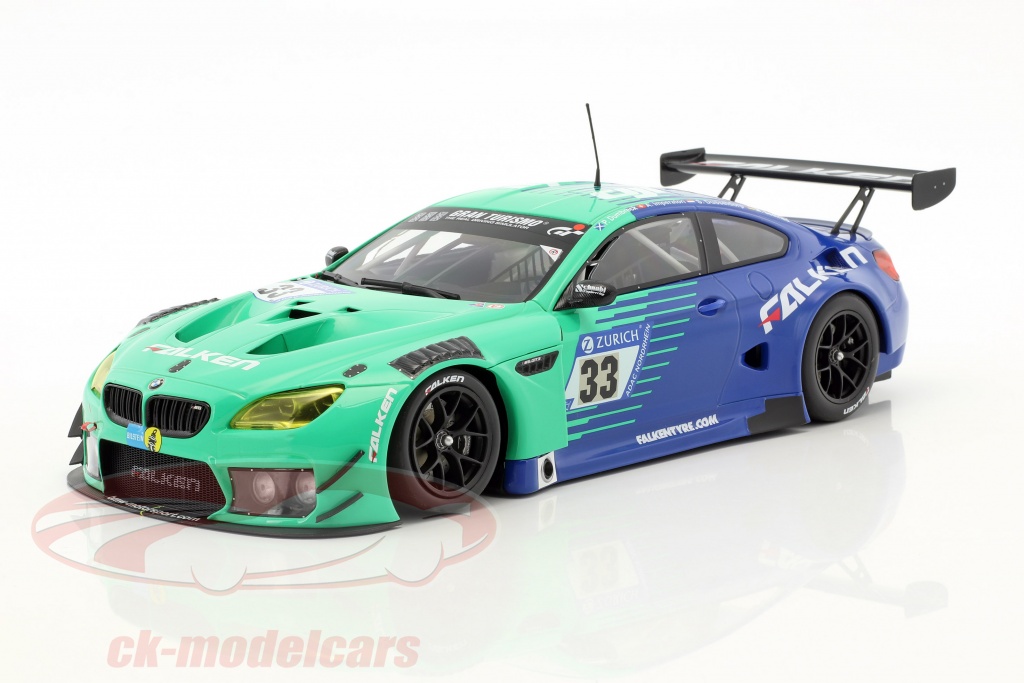 Minichamps 1:18 BMW M6 GT3 #33 Team Falken 24h Nürburgring 2017 
