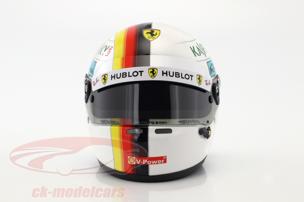 Sebastian Vettel Ferrari SF71H formula 1 2018 helmet 1:2 Arai
