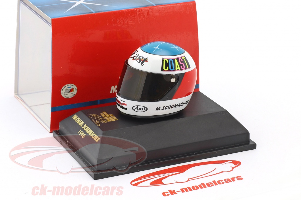 Minichamps 1:8 Michael Schumacher Formel 3 1990 Helm 510381005