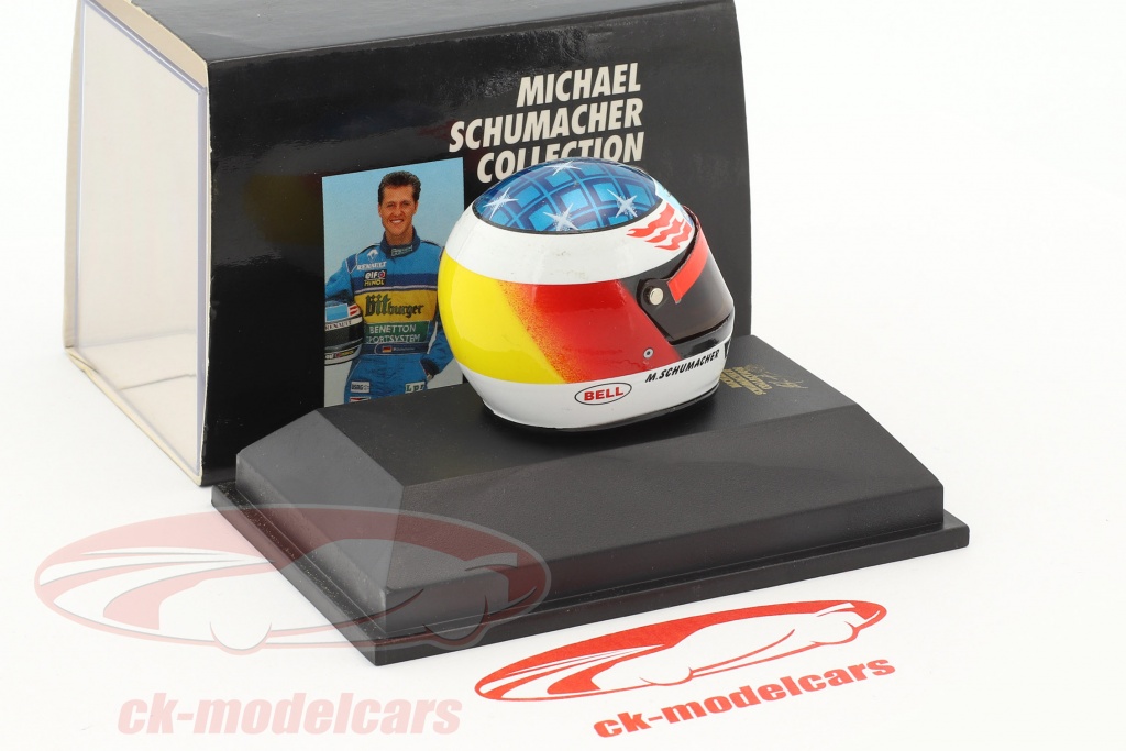 Casque Schumacher 1995 – Minichamps 1/8, Collection Occasion