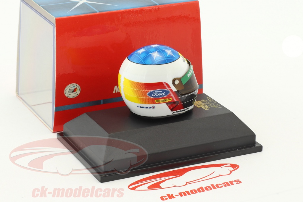 Casque Michael Schumacher 1997 Ferrari Minichamps 1/8 F1 Formule 1 helmet