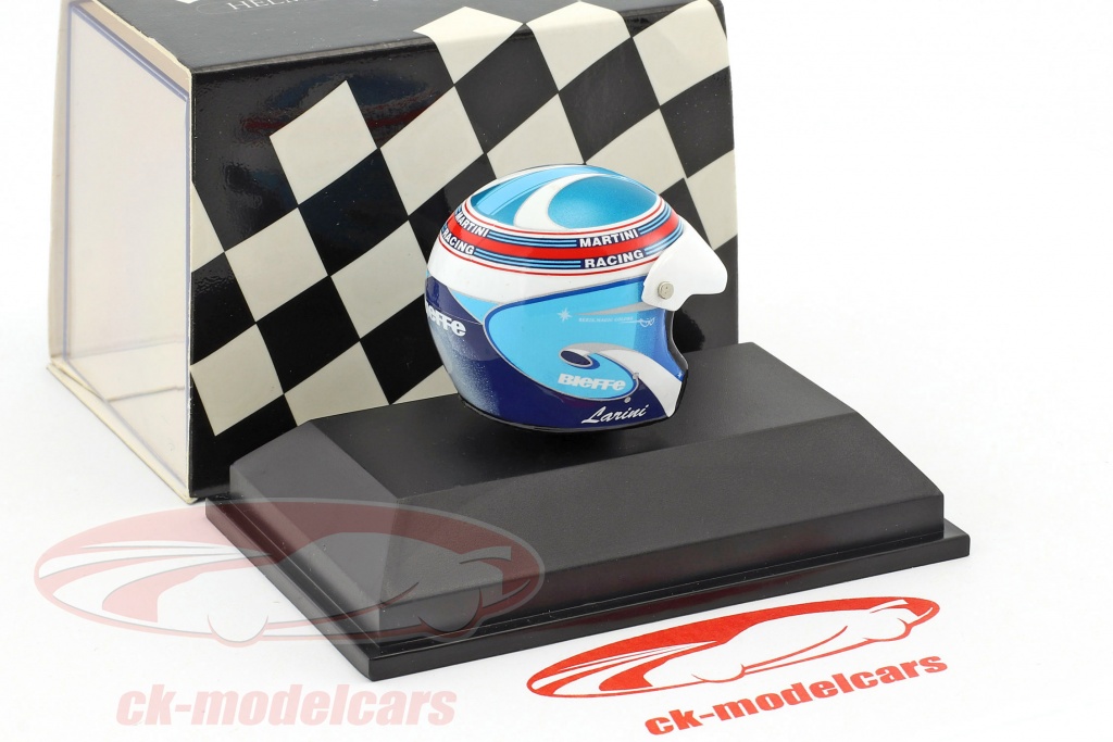 Minichamps 1:8 Nicola Larini ITC 1996 Martini Alfa Corse helmet CK46265 ...