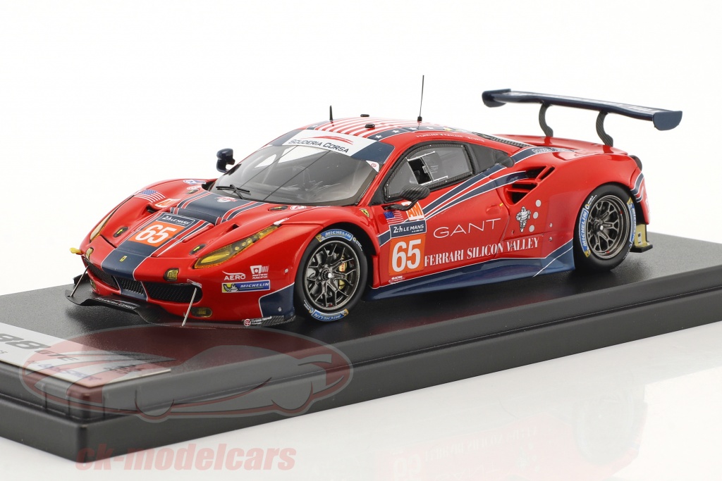 Ferrari 488 Spyder Looksmart 1/43 - Blu Corsa - Miniature Neuve