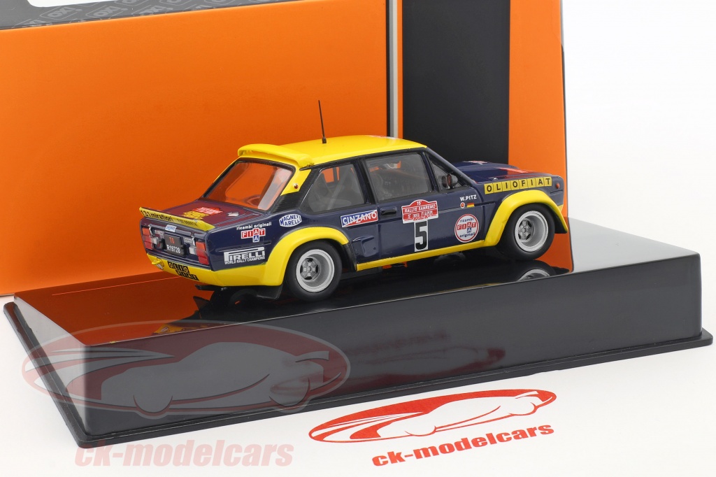 Ixo 1 43 Fiat 131 Abarth 5 Rallye San Remo 1977 Rohrl Pitz Rac266 Model Car Rac266 4895102323500