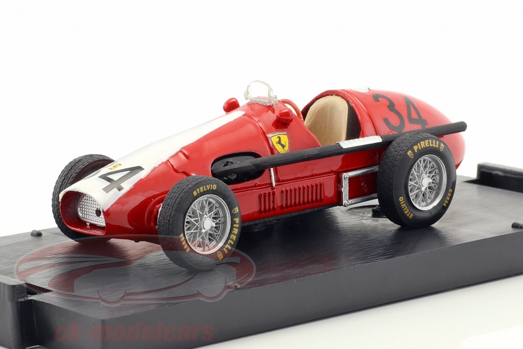 Kurt Adolff Ferrari 500 F2 #34 Allemagne GP Nürburgring formule 1 1953 1:43 Brumm
