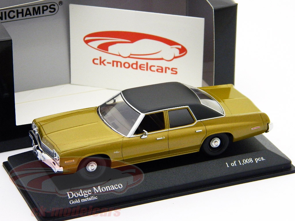 Minichamps 1:43 Dodge Monaco Highway Patrol anné 1974 400144791 modèle