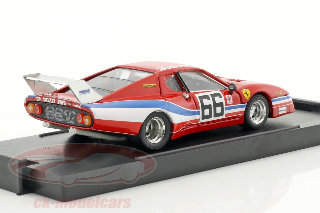 Miniature Ferrari 512 BB LM 1/43 Ferrari Racing Collection BB LM No.62 JMS Racing S.Dini / J.C.Andruet 24h Le Mans 1979