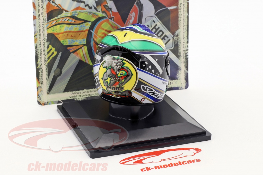 Casque MotoGP Alex Barros 2007 - Réplique Altaya échelle 1/5, Collection Ou Décoration