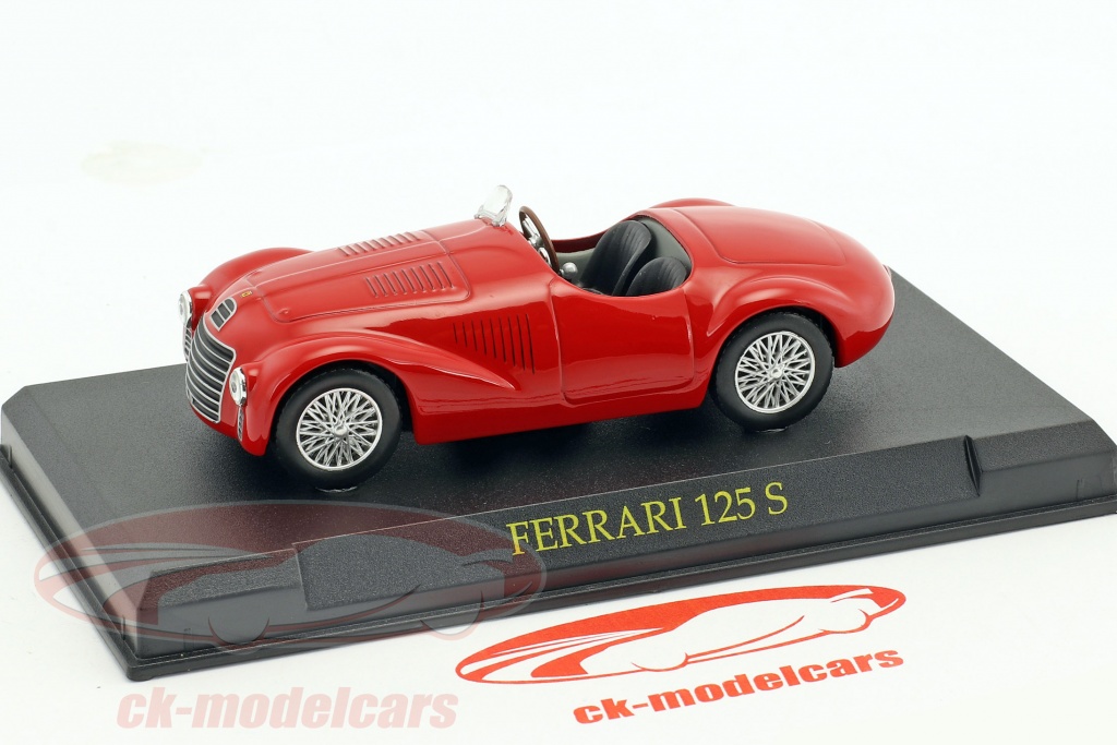 Miniature Ferrari 125 S 1947 – 1/43 – Tron Star ST05 – Métal Blanc – NEUVE