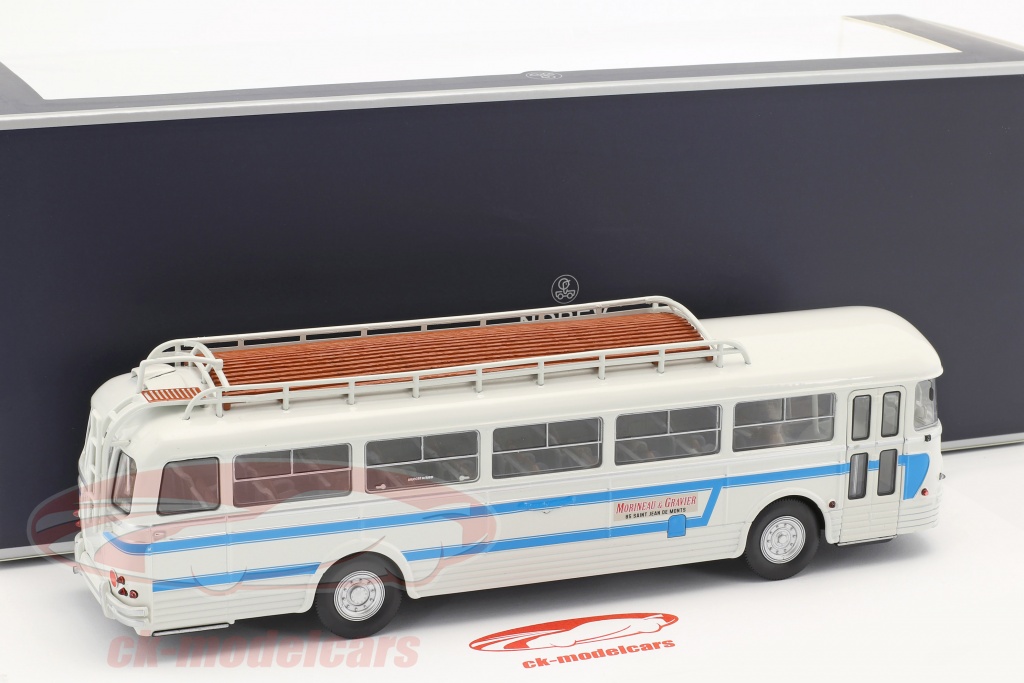 NOREV 1/43 Autobus Chausson AP52 Citram – Bleu, Métal, Référence 530022