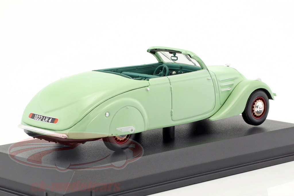 Peugeot 402 Eclipse 1937 Light Green 1//43 NOREV 474218