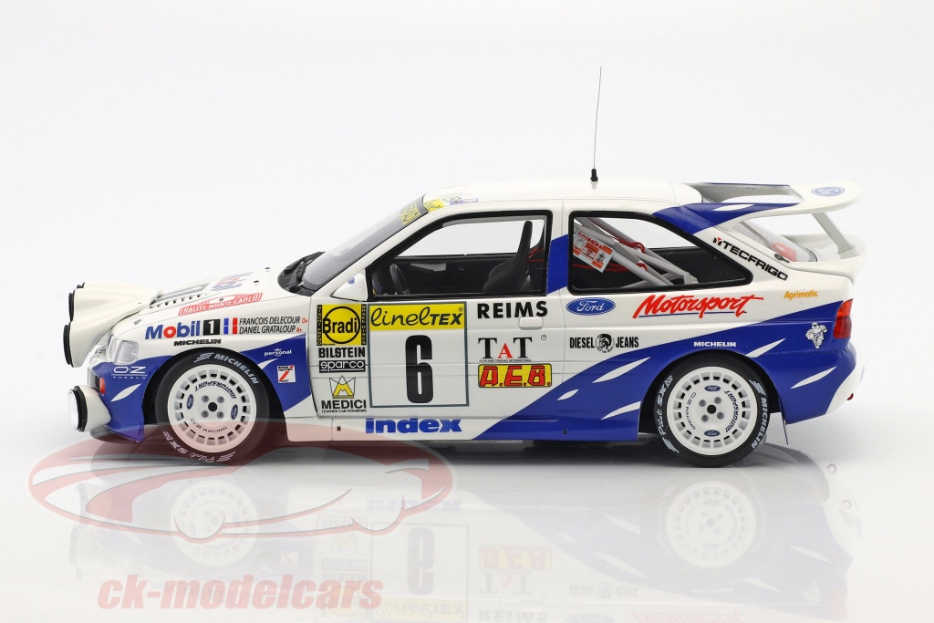 OT1028 FORD ESCORT RS COSWORTH BLUE P. BERNARDINI RALLYE MONTE CAR 118 Ottomobile OT1028 FORD ESCORT RS COSWORTH BLUE P. BERNARDINI RALLYE MONTE CAR 118 Ottomobile