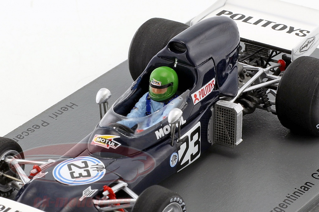 絶版1/43 マーチ721 アルゼンチンGP 1972 H.ペスカローロ