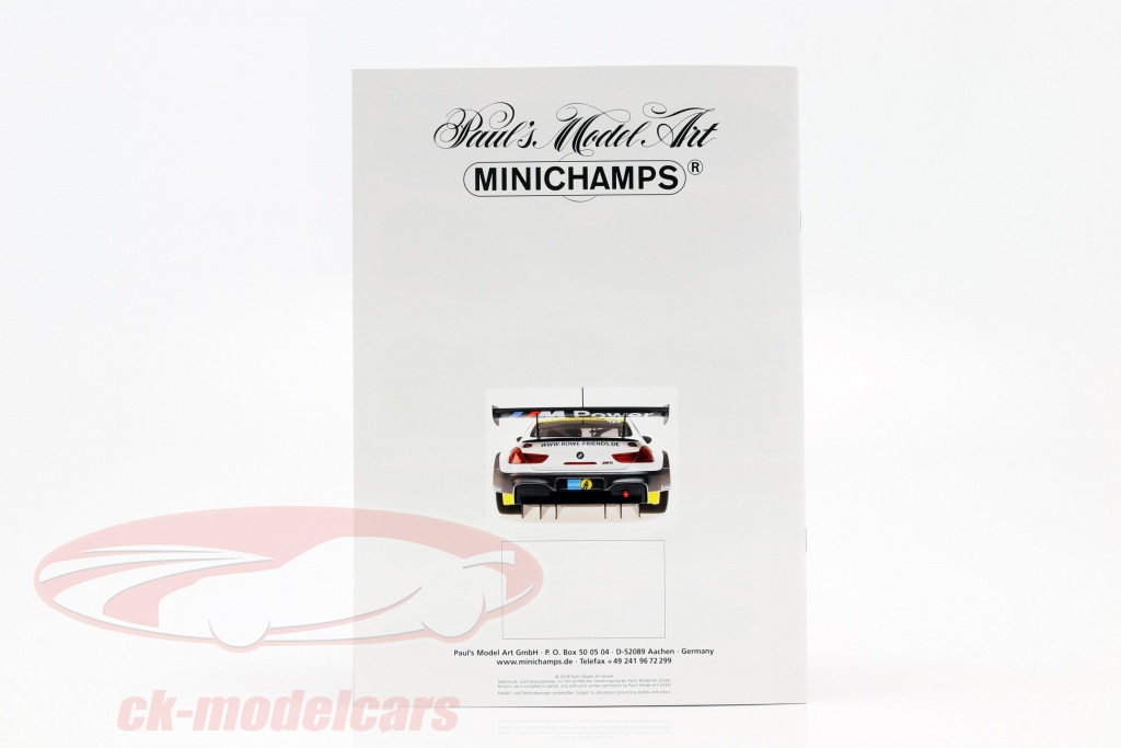 Minichamps catálogo edição 2 2018