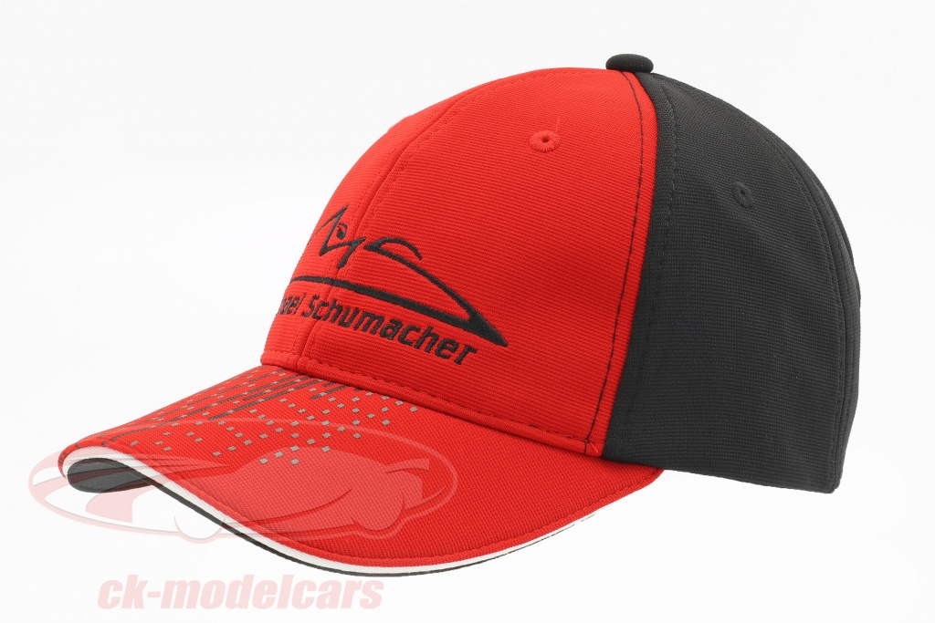 Michael Schumacher Cap Speedline rot / schwarz