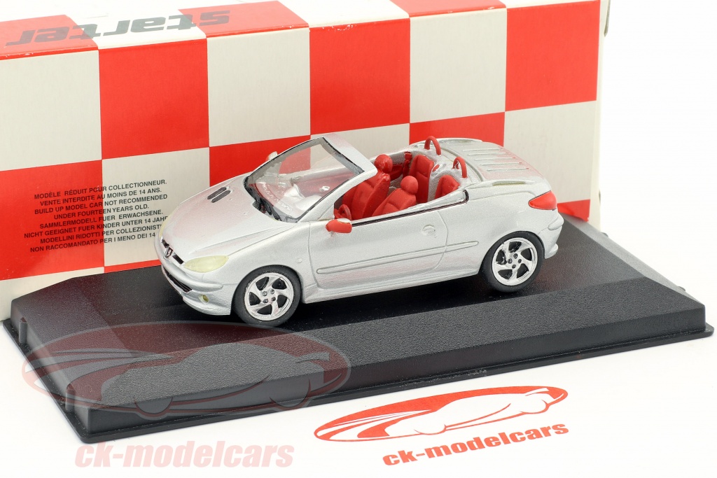 Facel III Cabriolet – Starter 1/43 – Résine Bleue – Miniature Collection
