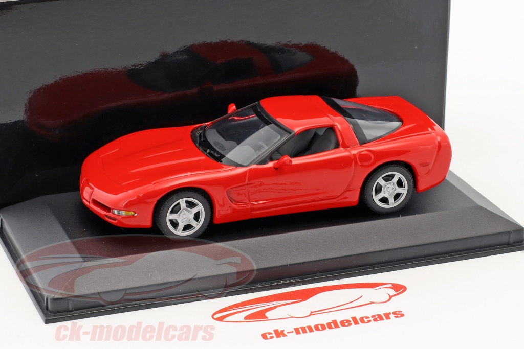 CHEVROLET CORVETTE C5 Cabriolet 1997 jaune 1/18 BURAGO voiture miniature collect