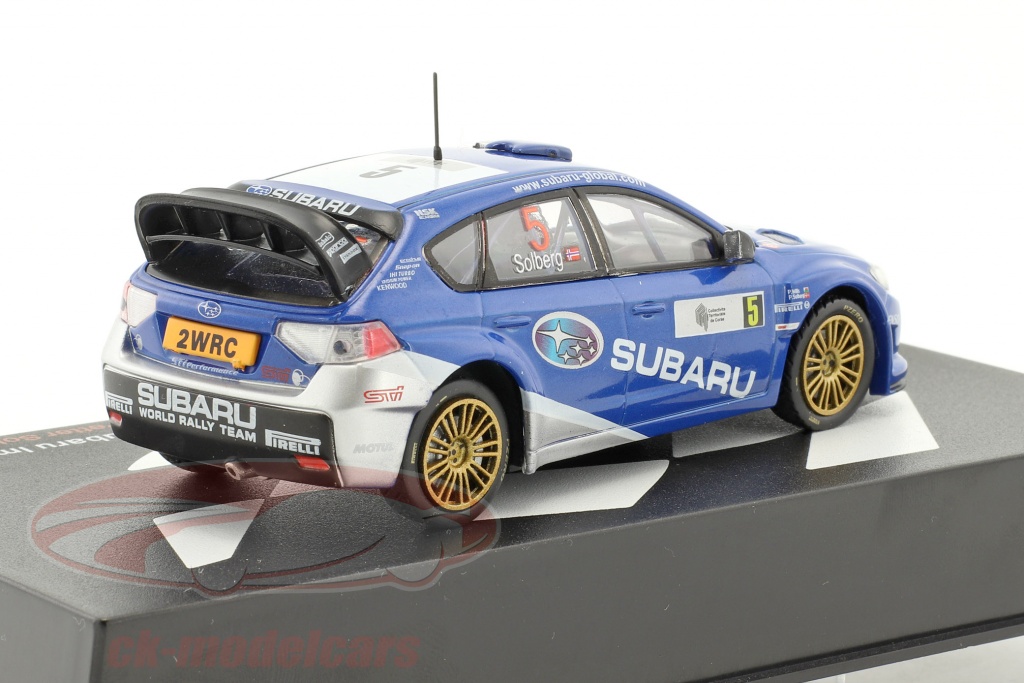 Modèle Réduit Subaru Impreza WRC Tour De Corse 2008 - Petter Solberg - 1/43 - Neuf