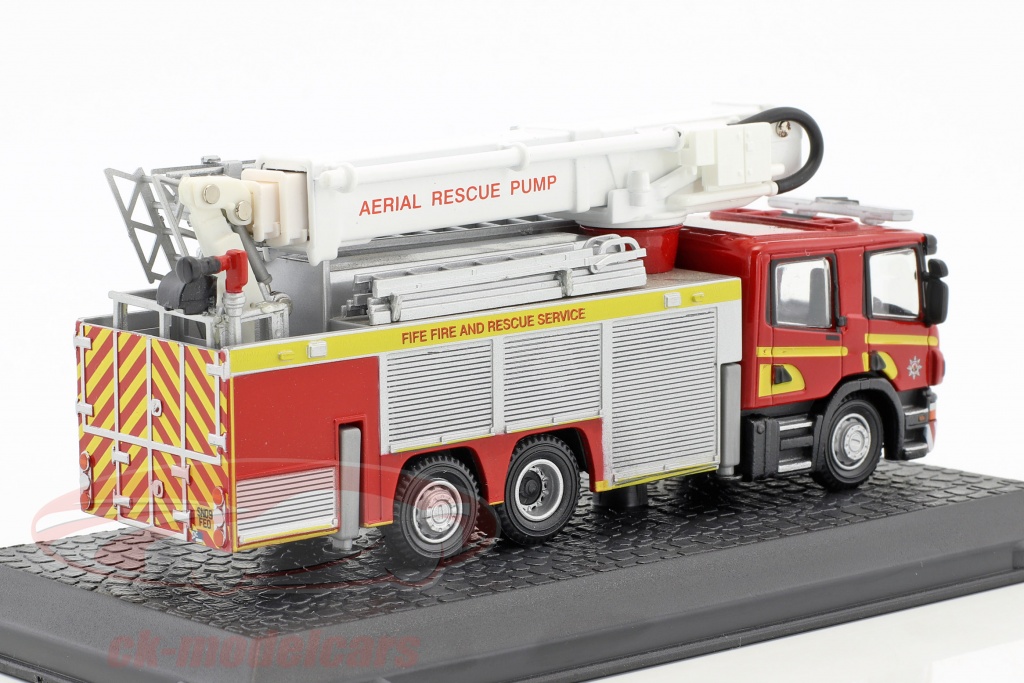 Atlas 1:72 Scania Aerial Rescue Pump fire Department red / yellow ...