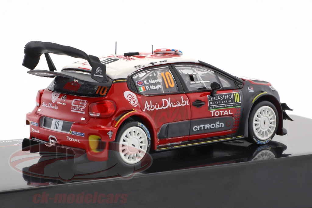 Citroën C3 WRC - Rallye Automobile Monte-Carlo 2018 - Meeke - Nagle