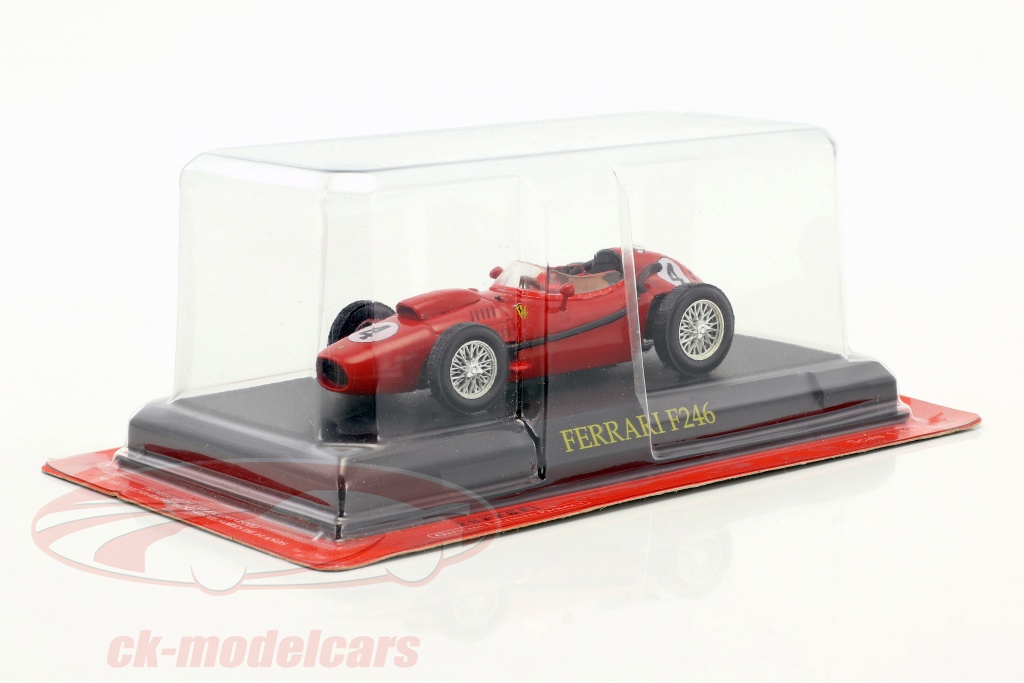 Formule 1 Hot Wheels Elite 1/43 Ferrari 246 F1 - Mike Hawthorn GP Du Maroc 1958