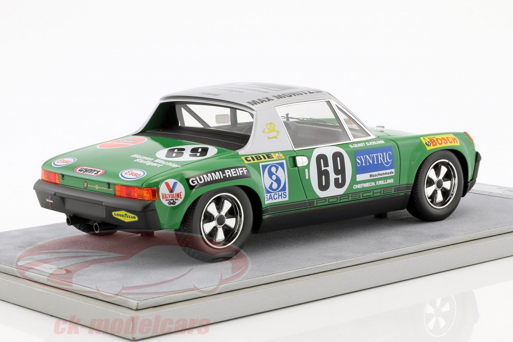 Modèle Réduit Porsche 914/6 GT #69 Le Mans 1971 - Échelle 1:18 Par Spark, Neuf