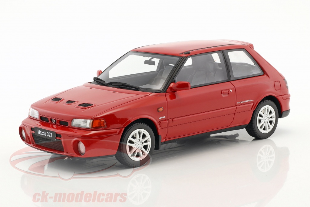 Mazda 323 GT-R year 1992 red 1:18 OttOmobile