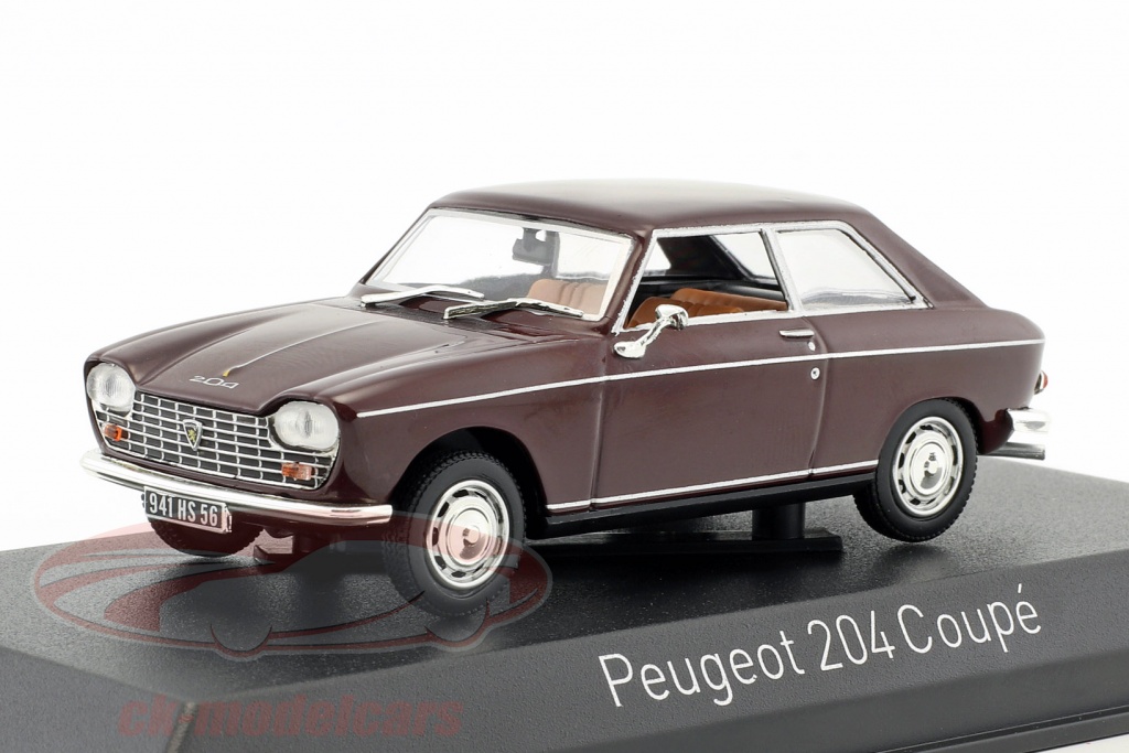 Peugeot - 204 Coupé 1967 - Norev - 1/43 - Autos Miniatures