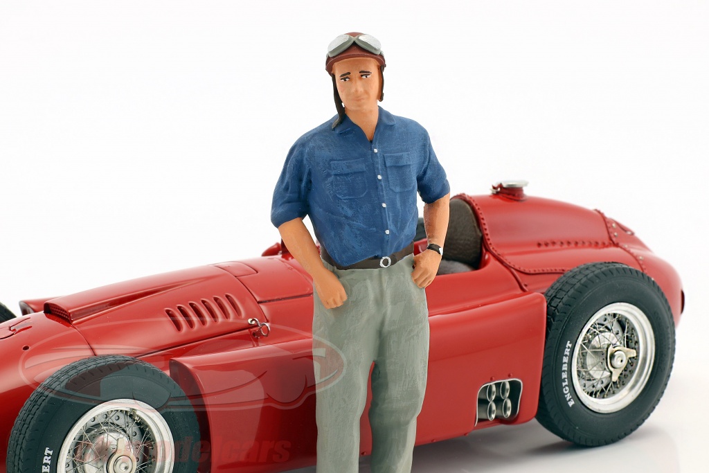 Figurine Fangio 1/18 Non Peinte – Résine Pour Maserati Mercedes (Minichamps, CMC)