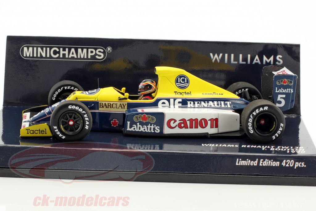 Chemisette Vintage Renault Williams FW13B Formule 1 1990 - Jamais Portée, Occasion Très Bon état