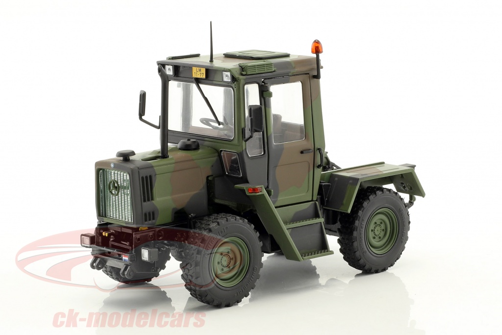 Mercedes-Benz MB-trac 700 K (W440) tractor military year 1987-1991 camouflage 1:32 Weise-Toys