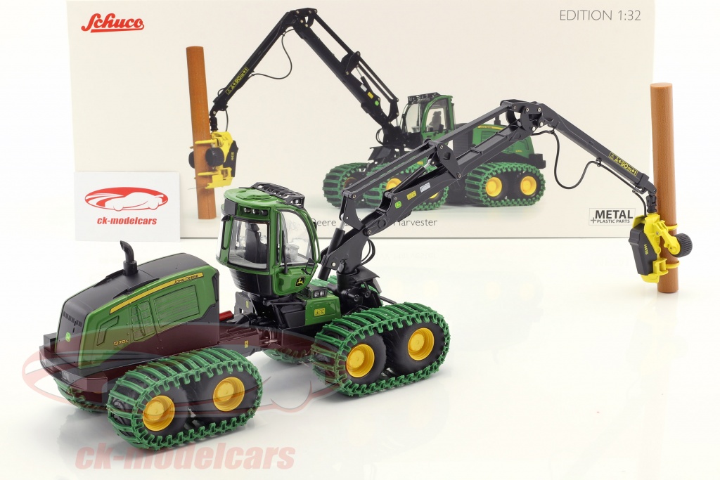 Miniature Schuco 1/32 - John Deere 8010 - Réf SCH9166 - Tracteur Articulé