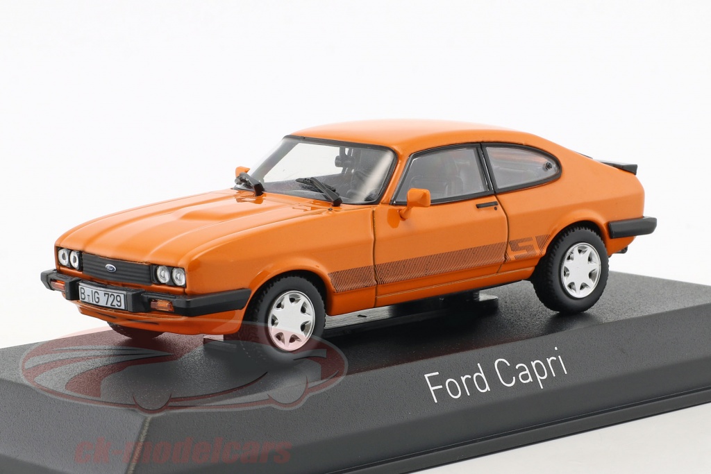 Ford Capri III Baujahr 1980 orange 1:43 Norev