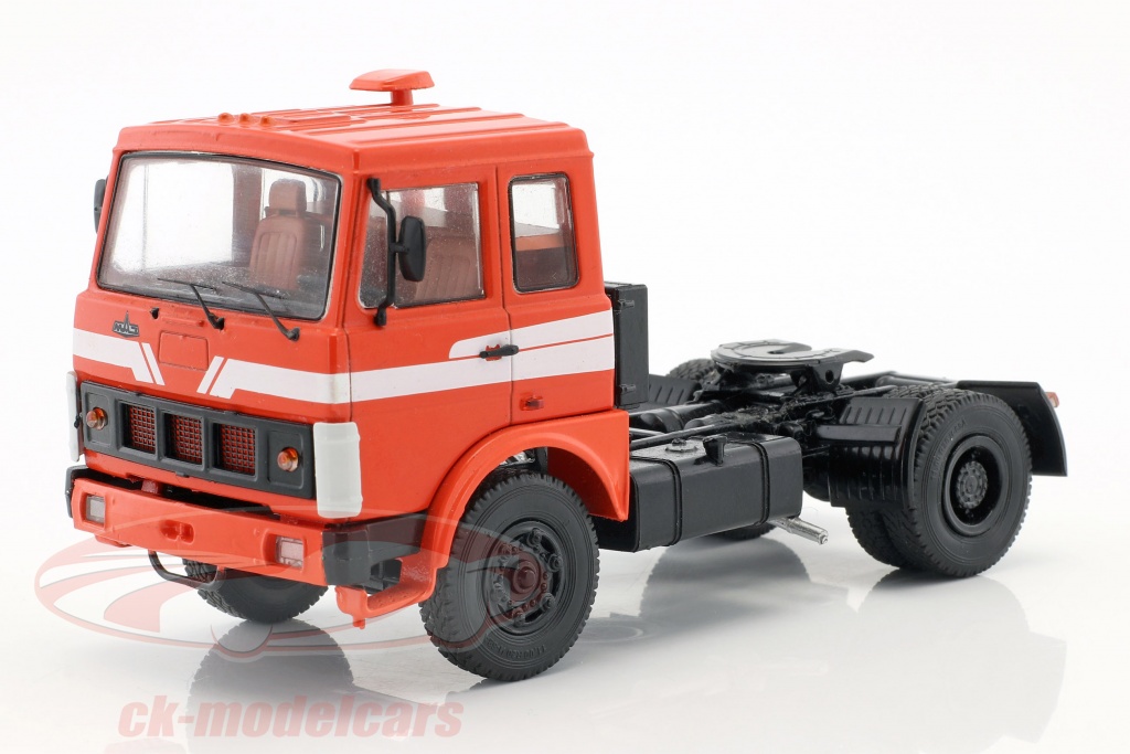 MAZ 5432 camion avec semi-remorque MAZ 93971 rouge / bleu / orange 1:43 Premium ClassiXXs
