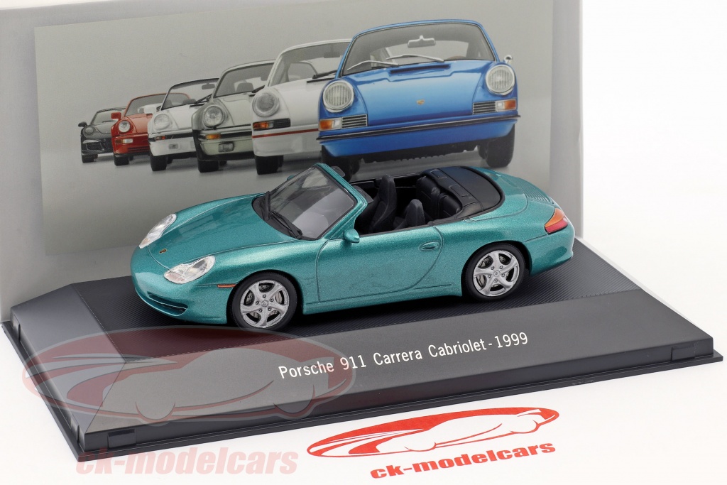 996 1999 1/43 Collection 911 Atlas Cars Neuf PORSCHE 911 CARRERA 2 Cabriolet 