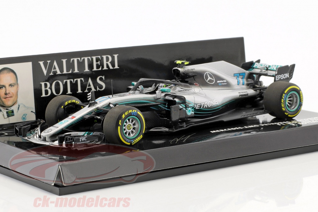 Valtteri Bottas Mercedes-AMG F1 W09 EQ Power  #77 Formel 1 2018 1:43 Minichamps