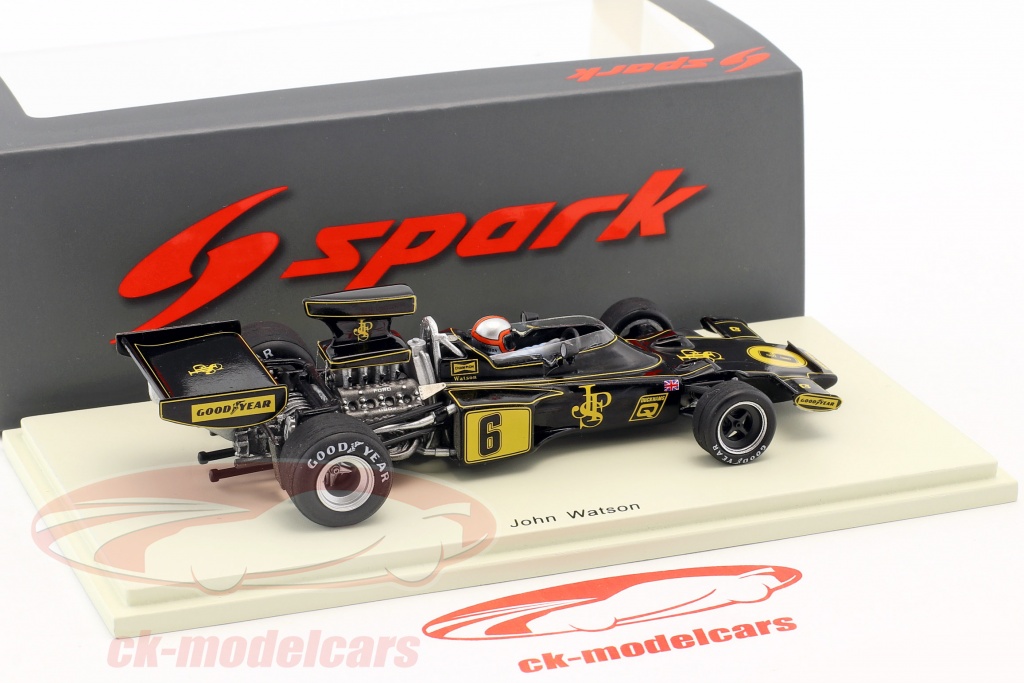 Spark 1:43 John Watson Brabham BT42 #9 États Unis GP formule 1 1973
