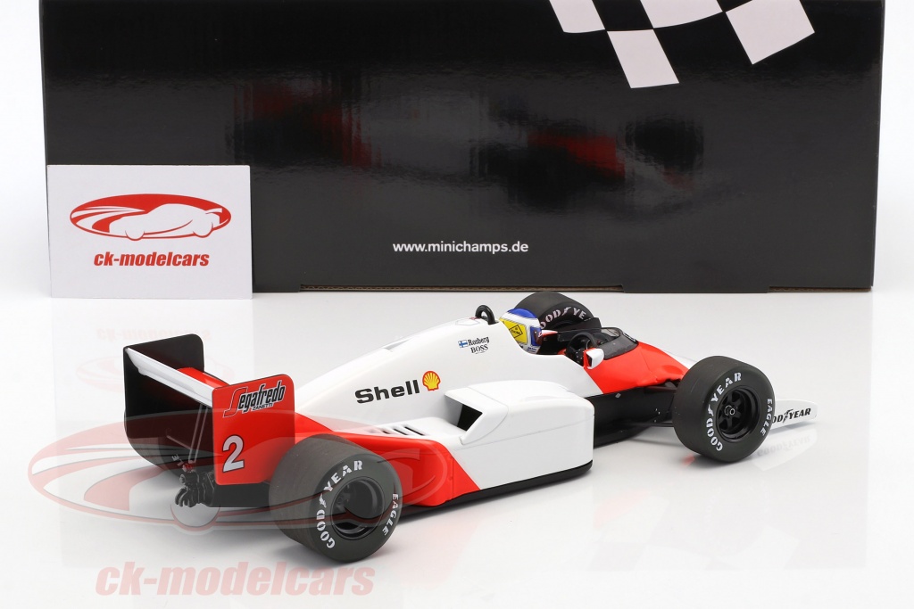 Minichamps 1 18 Keke Rosberg Mclaren Mp4 2c 2 Formula 1 1986
